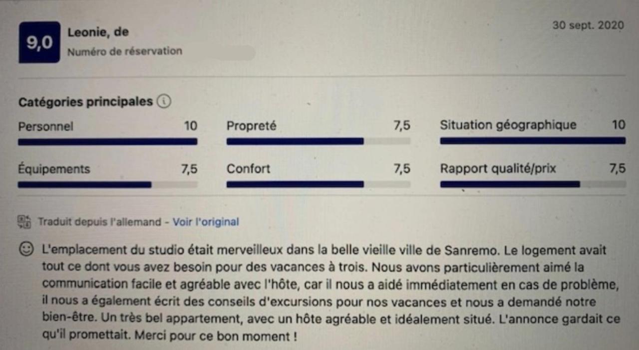 Studio Loft In The Center Sanremo For 3 People Eksteriør bilde